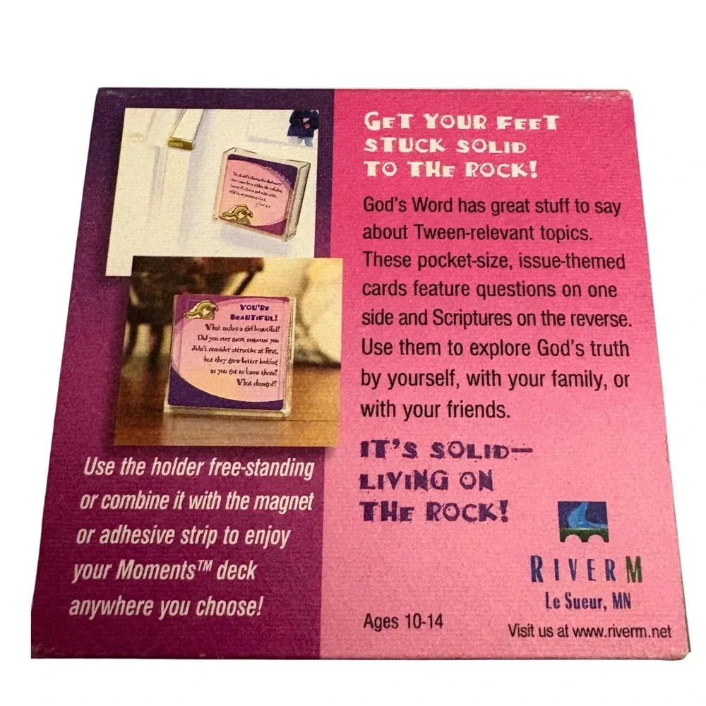 Living on the Rock Devotional Moments for Tweens Girls‎ Scripture Survival Guide
